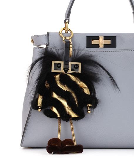 Fendi Fendi Witches Power Bank Fur Charm for Handbag, 